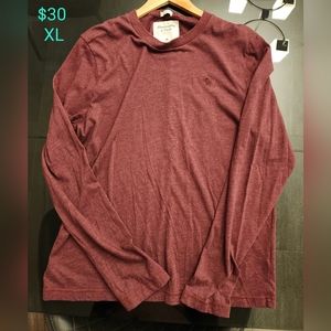 XL Abercrombie muscle long sleeve